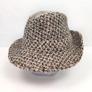 Vintage Jonathan Richard Irish Tweed Walking Hat Size S Wool Bucket Brown‎ Tan